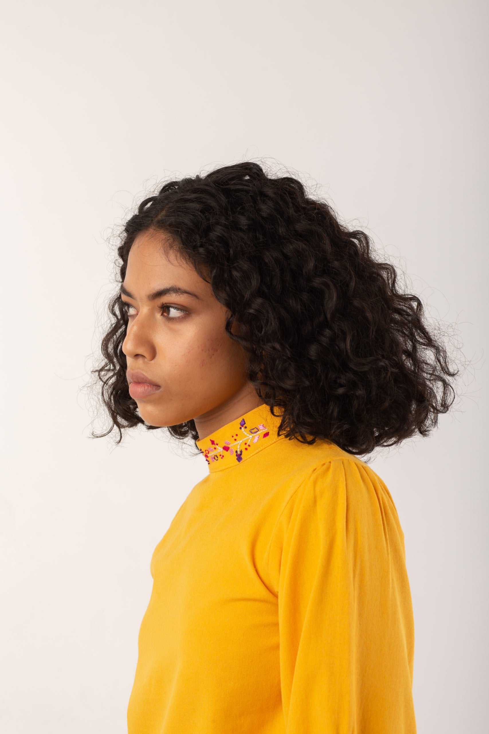 Seaweed Collar Top