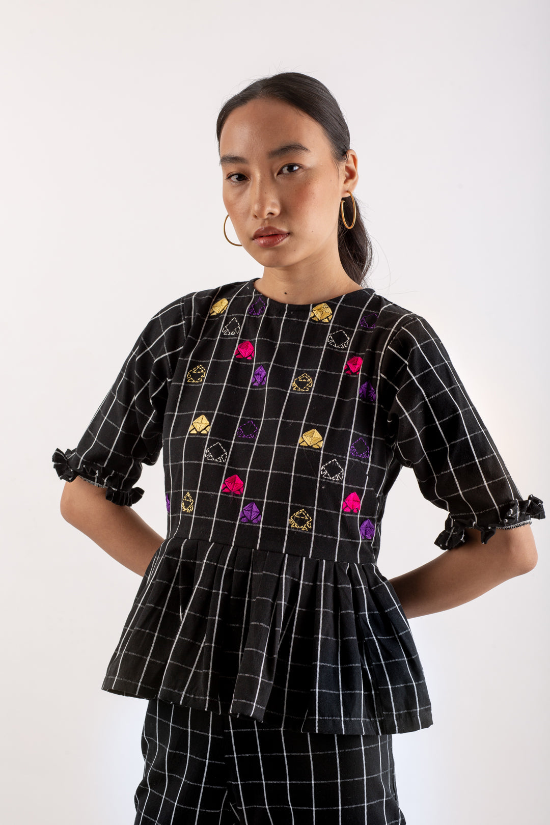 Matsya Peplum Top