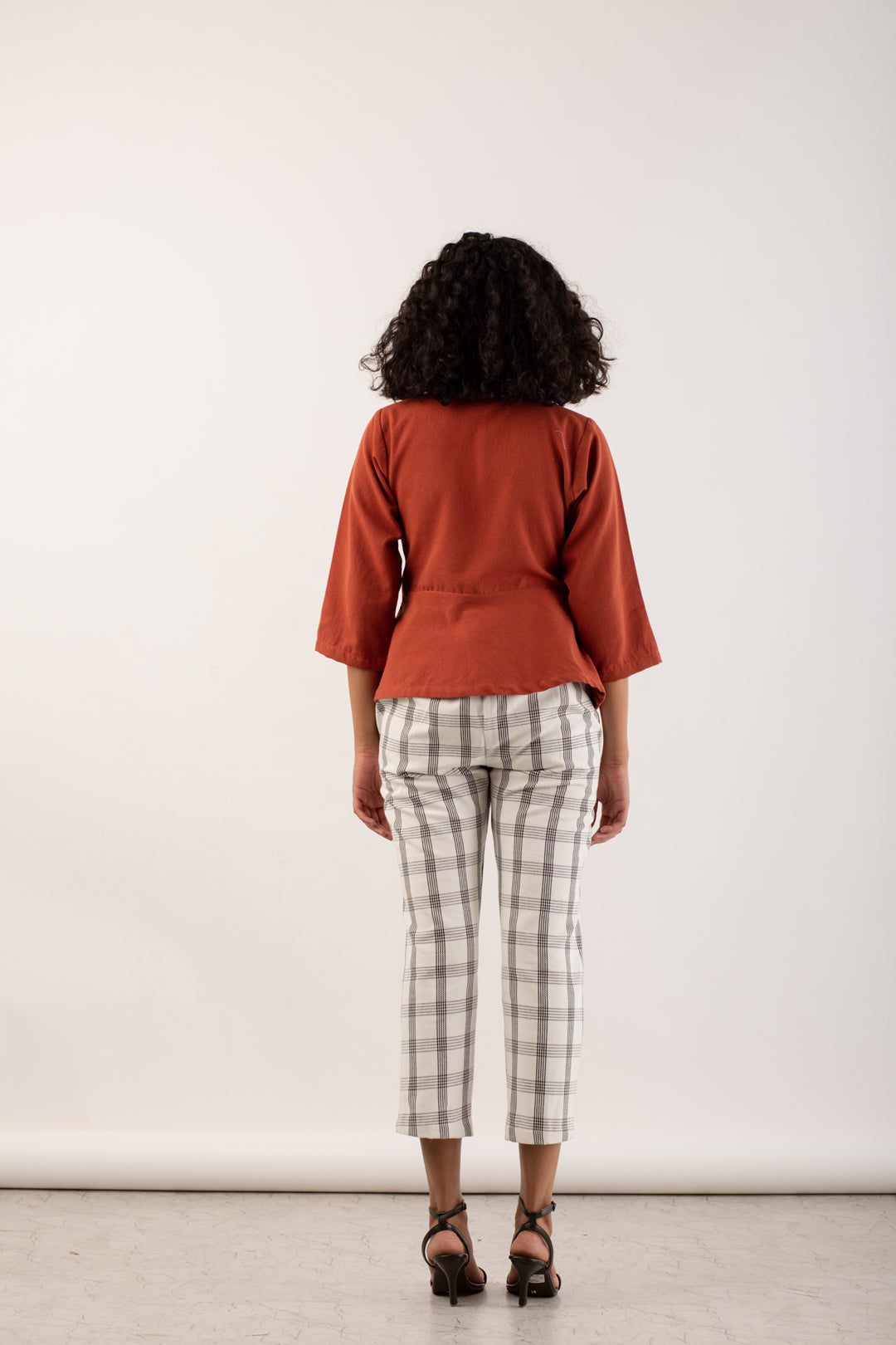 Twin Fish Peplum Top