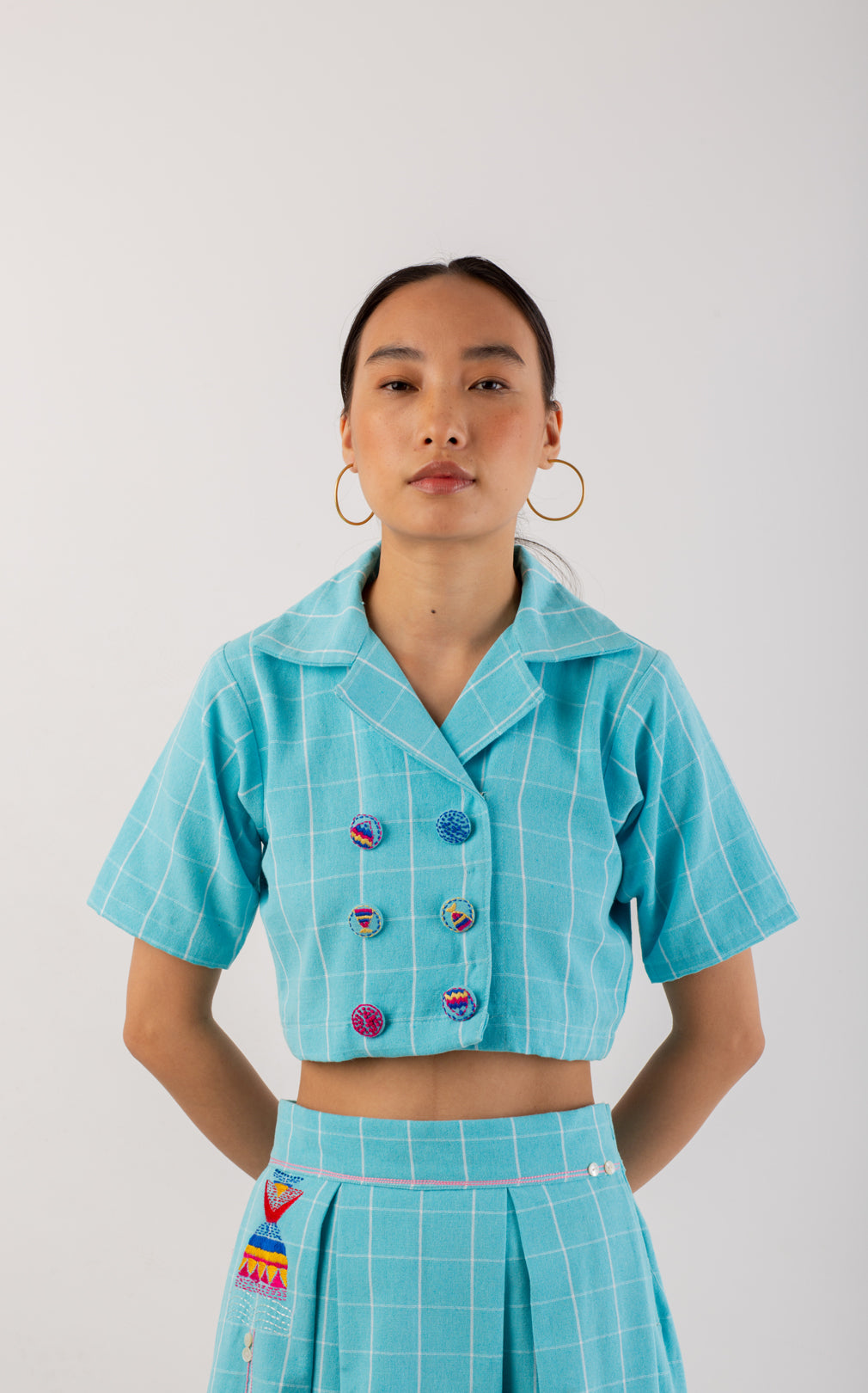 Matsya Skirt Co-ord Set