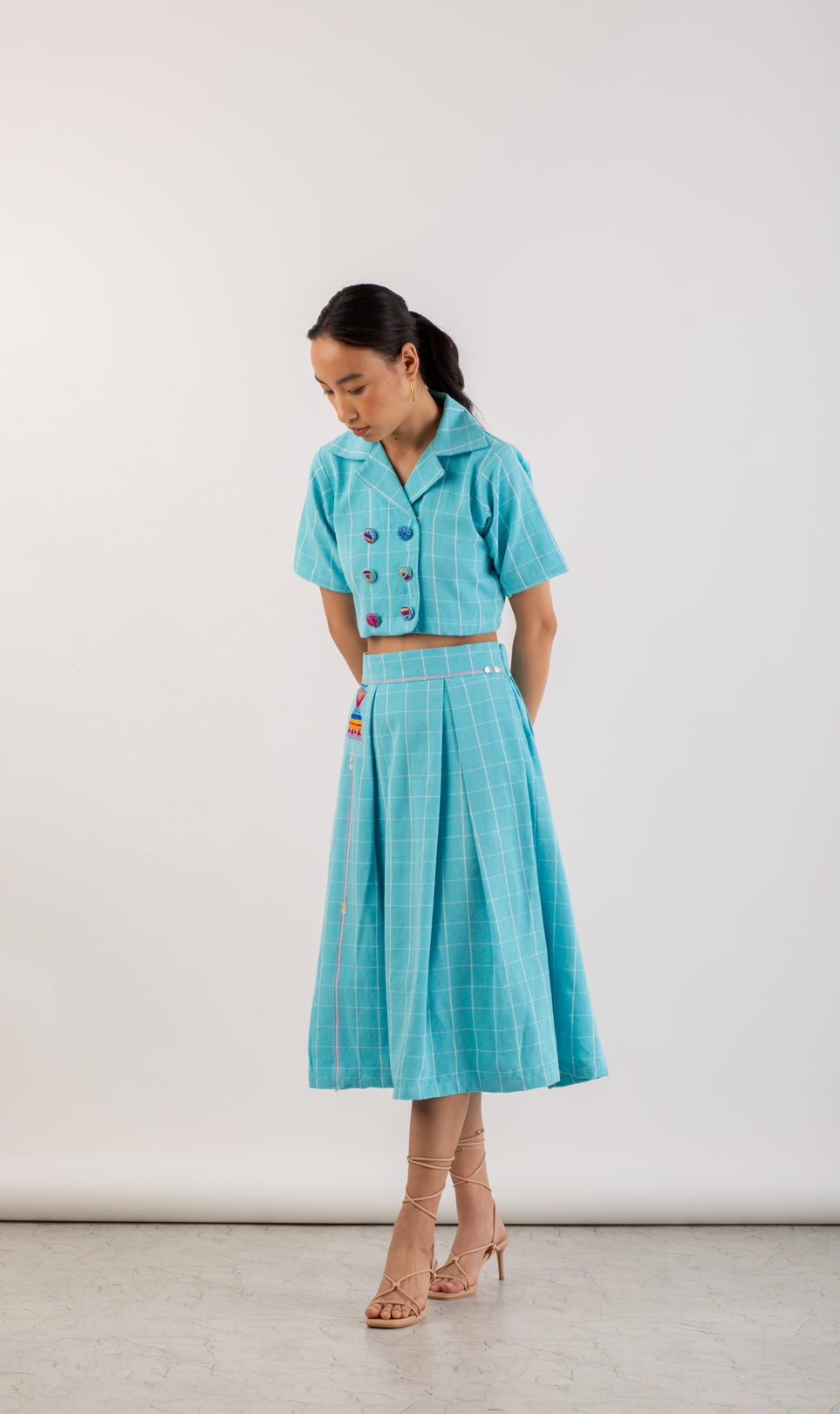 Matsya Skirt Co-ord Set