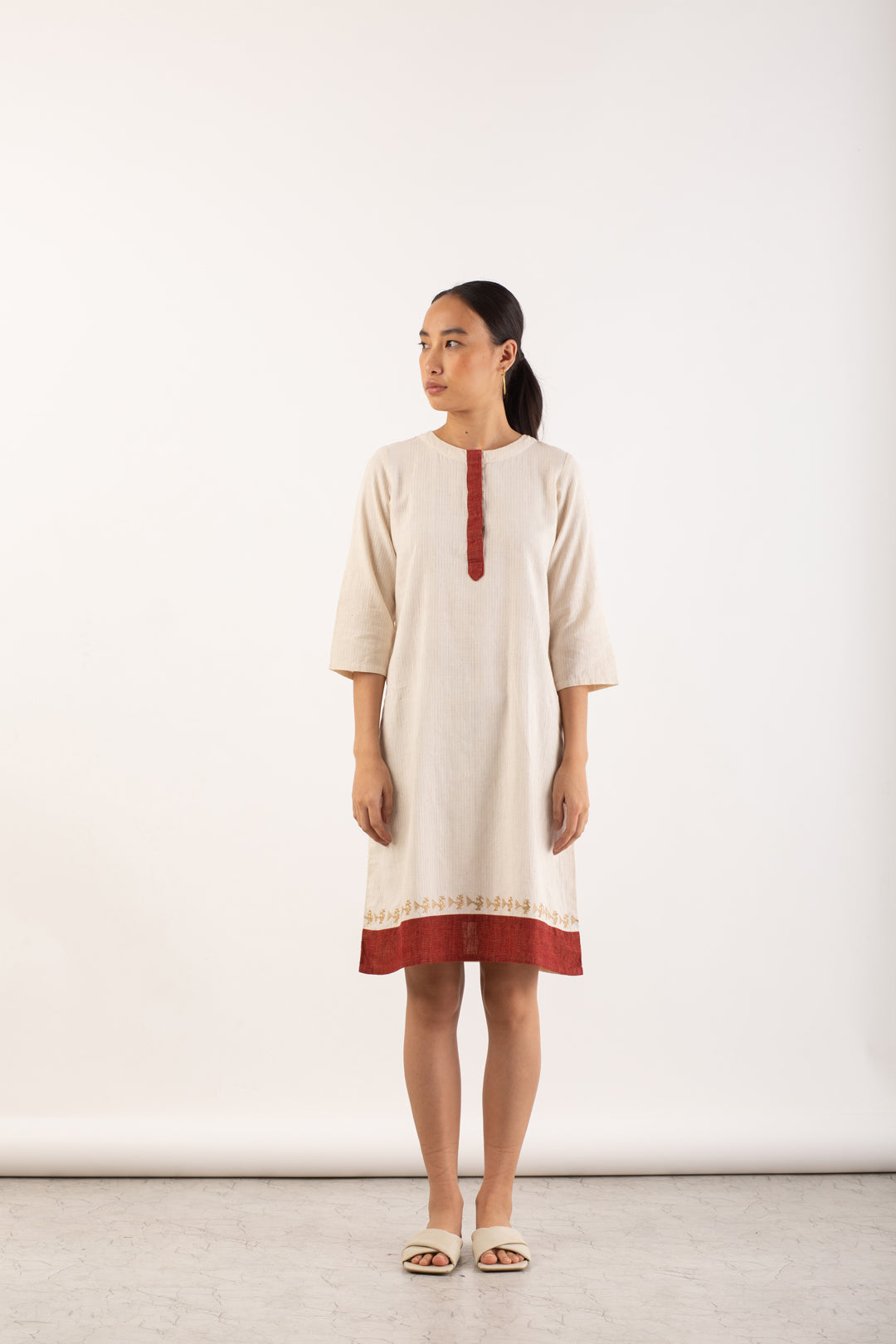 Golden Bird Kurta Dress