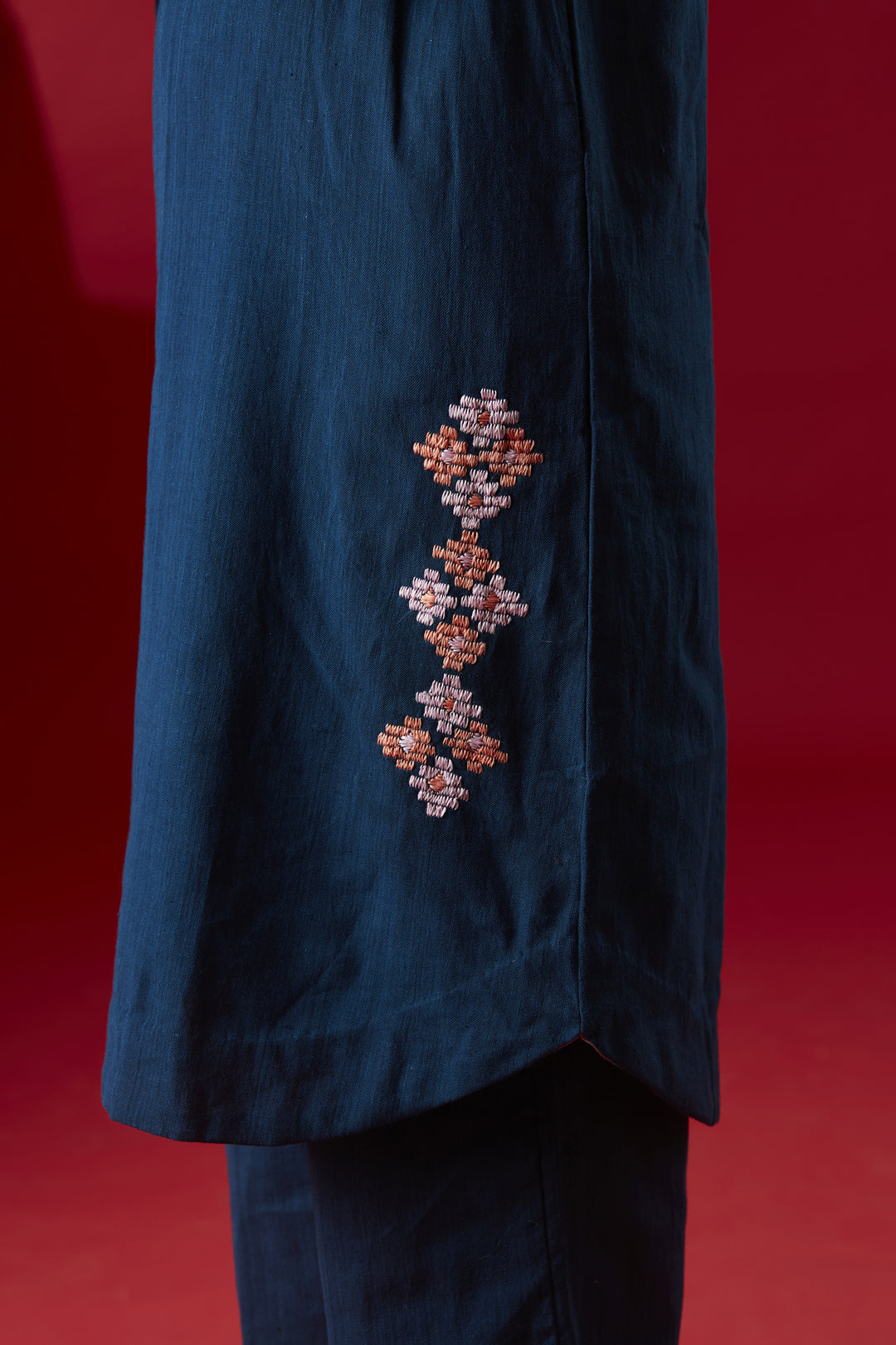 Indigo Cotton kurta Dress