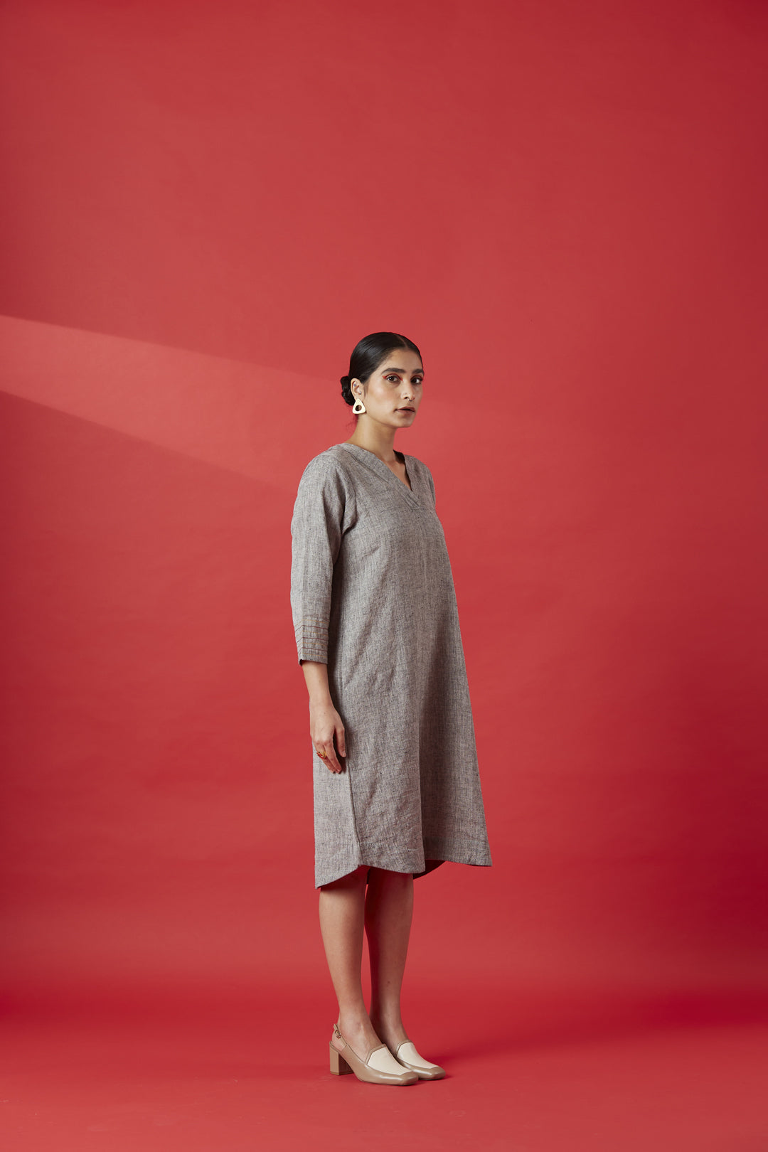 Indigo Cotton kurta Dress